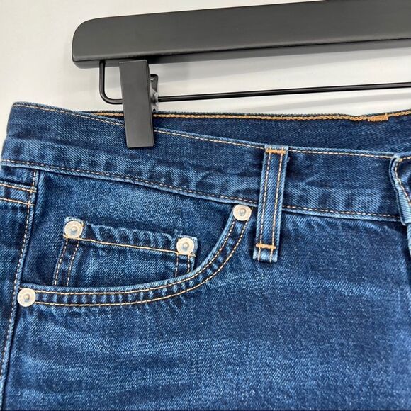 Rag & Bone Women's Cut Off Frayed Distressed Hem Denim Short in Catskills - Picture 4 of 13